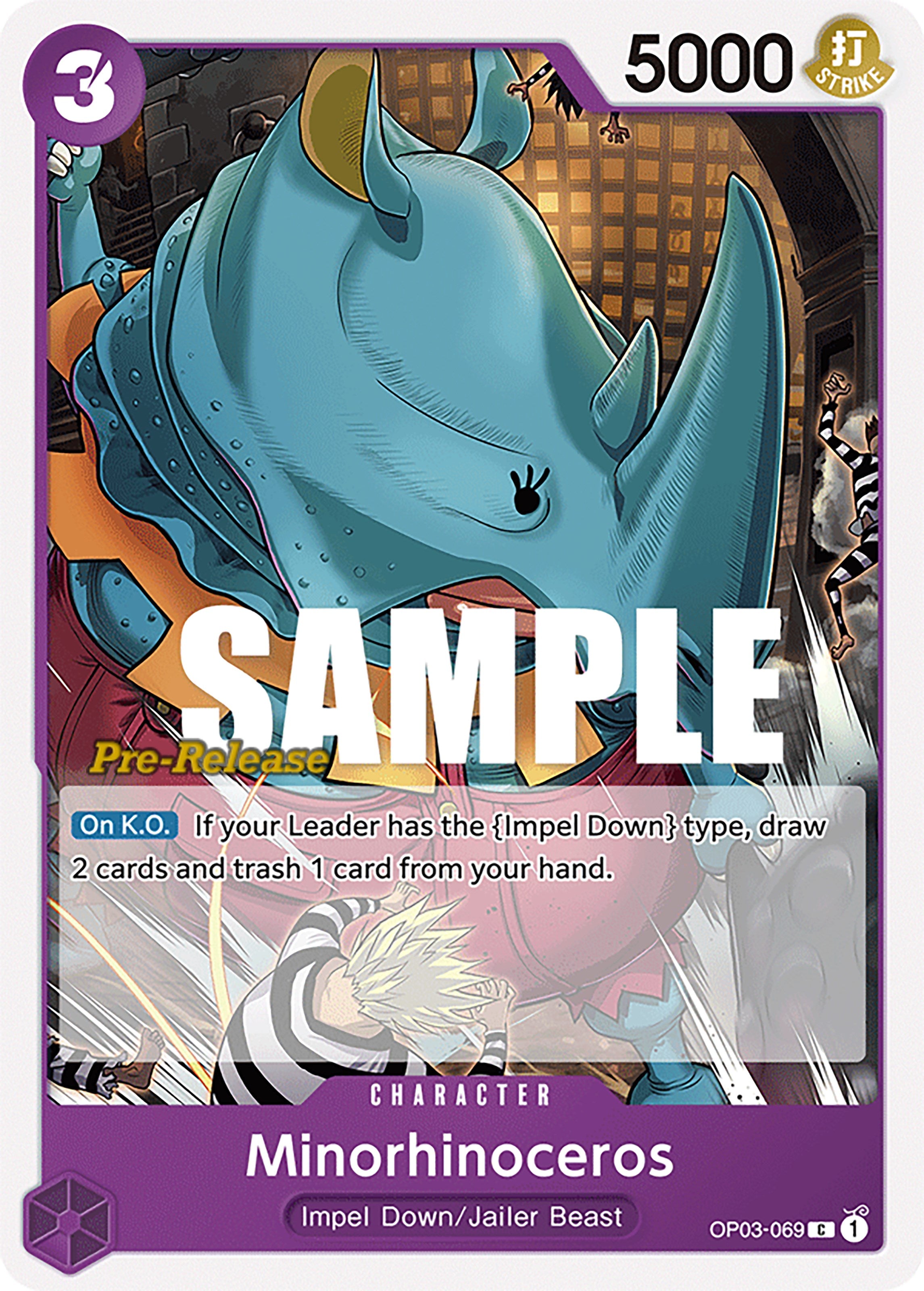 Minorhinoceros [Pillars of Strength Pre-Release Cards] | Galaxy Games LLC