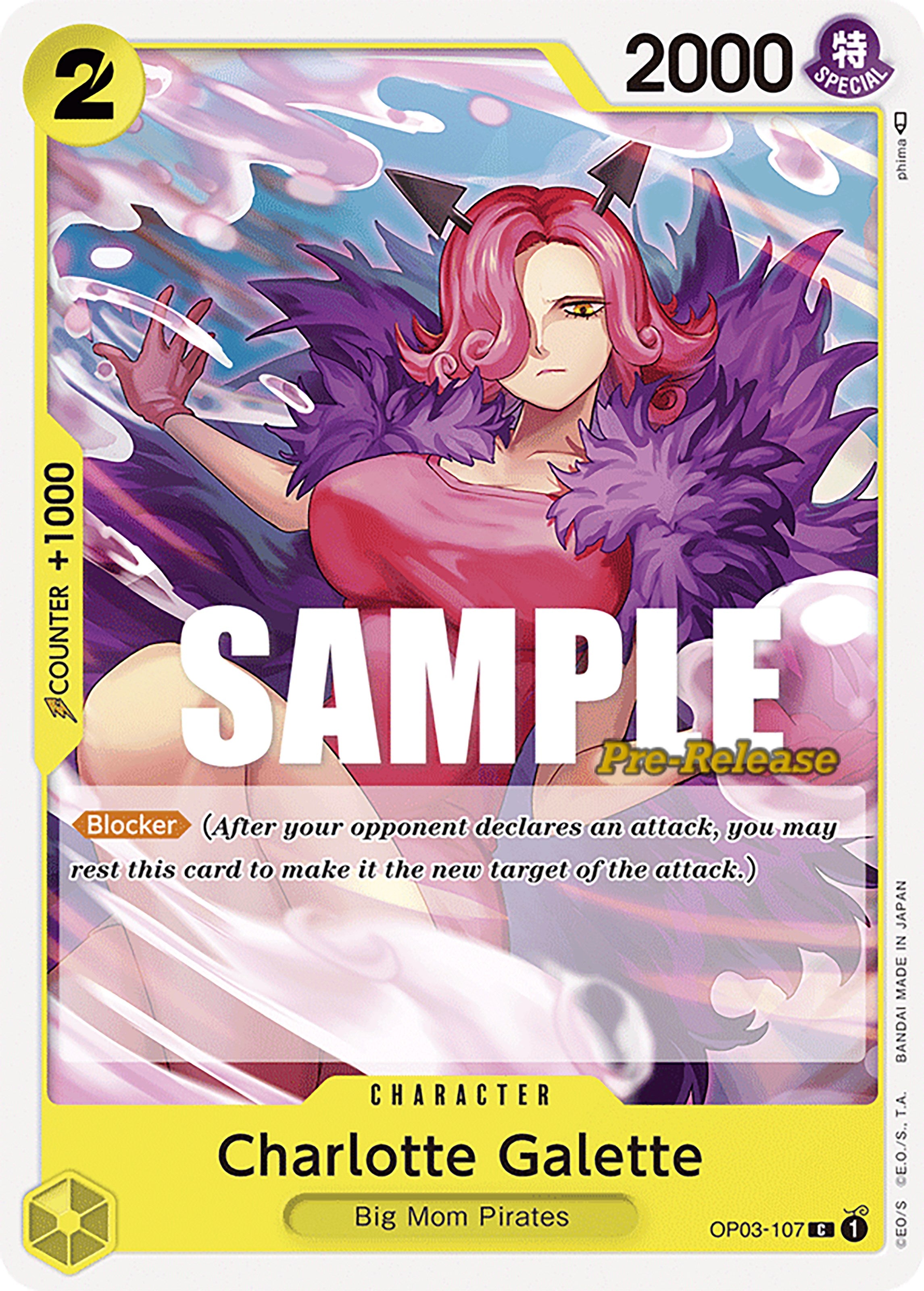 Charlotte Galette [Pillars of Strength Pre-Release Cards] | Galaxy Games LLC