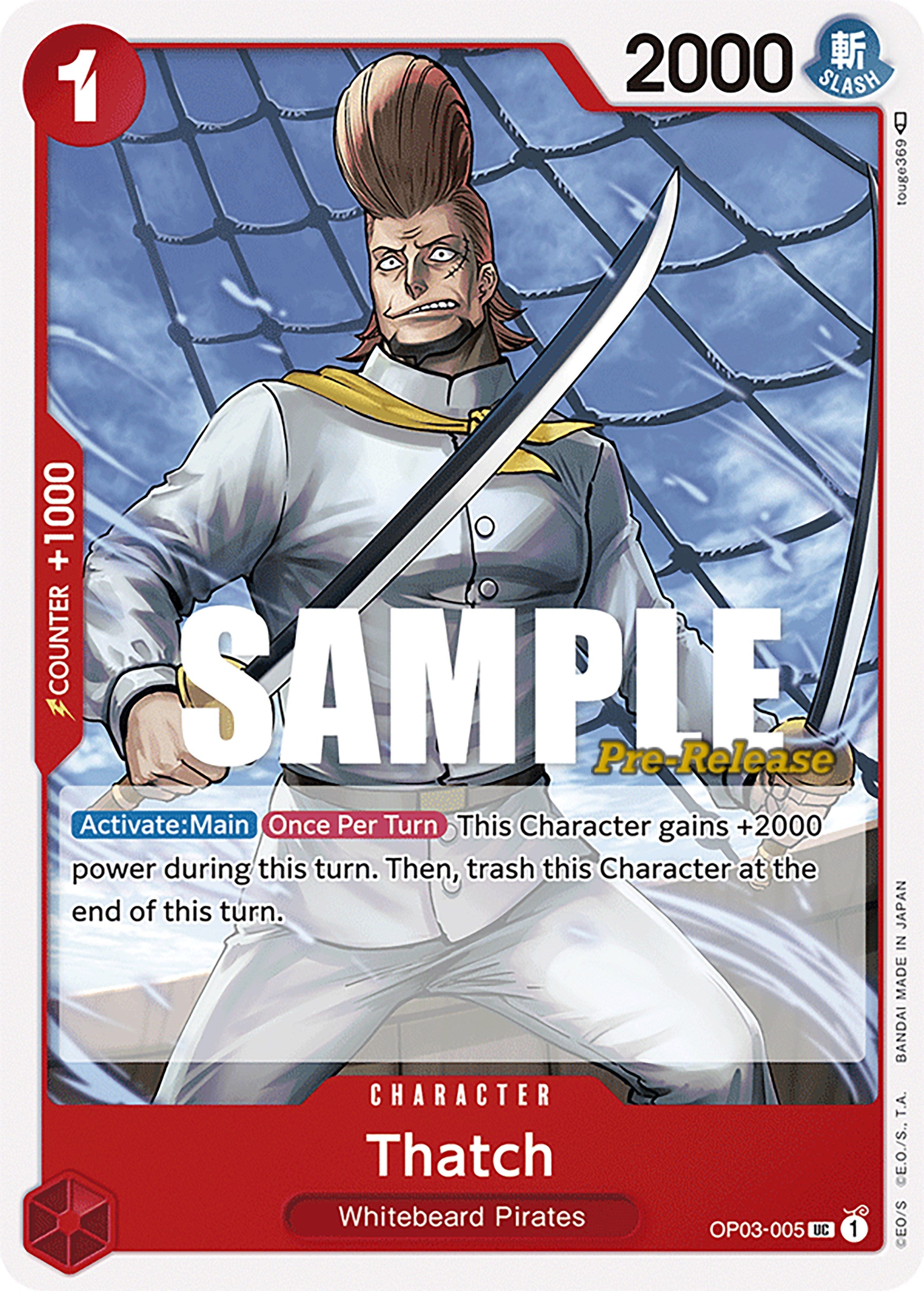 Thatch [Pillars of Strength Pre-Release Cards] | Galaxy Games LLC