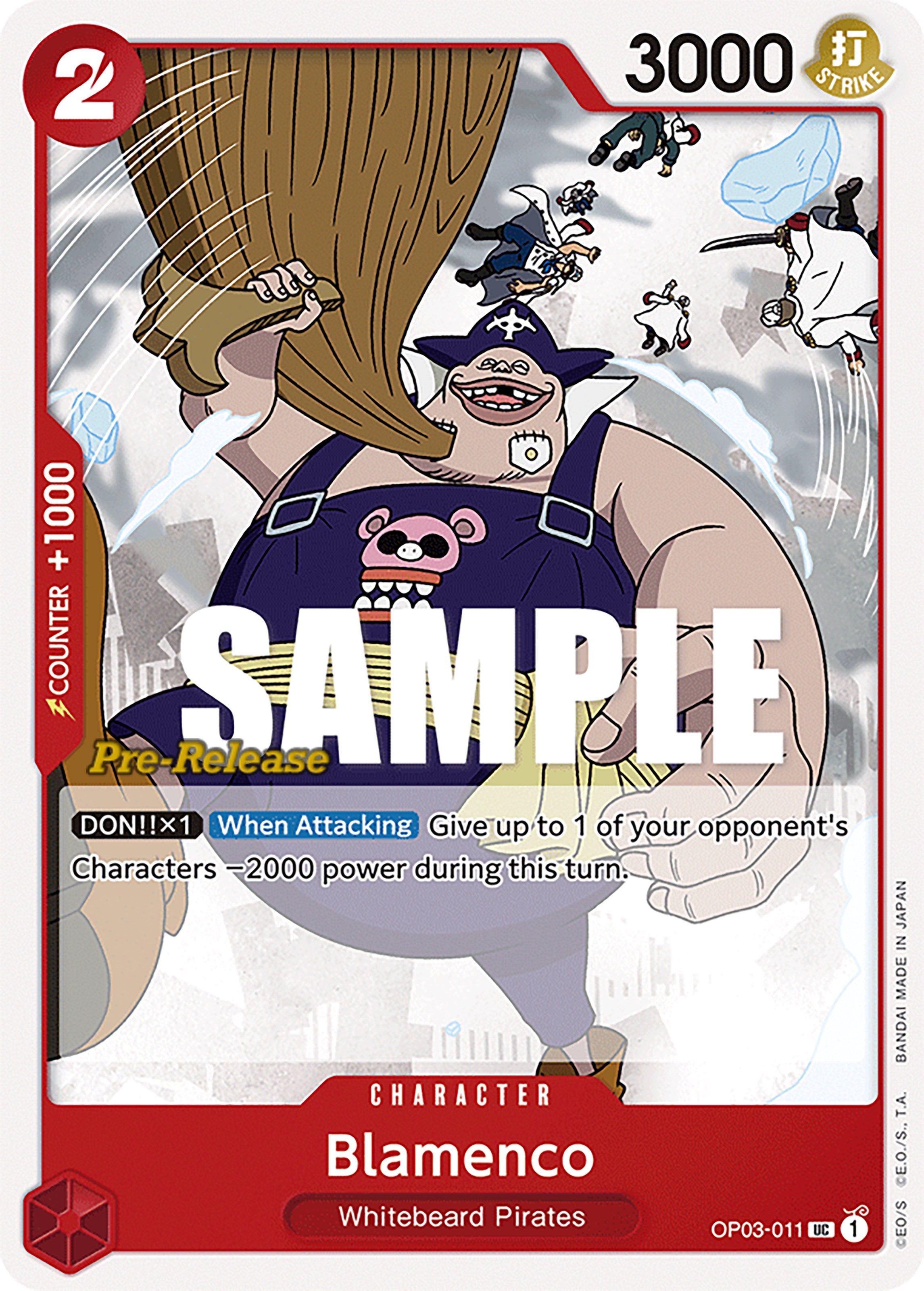 Blamenco [Pillars of Strength Pre-Release Cards] | Galaxy Games LLC