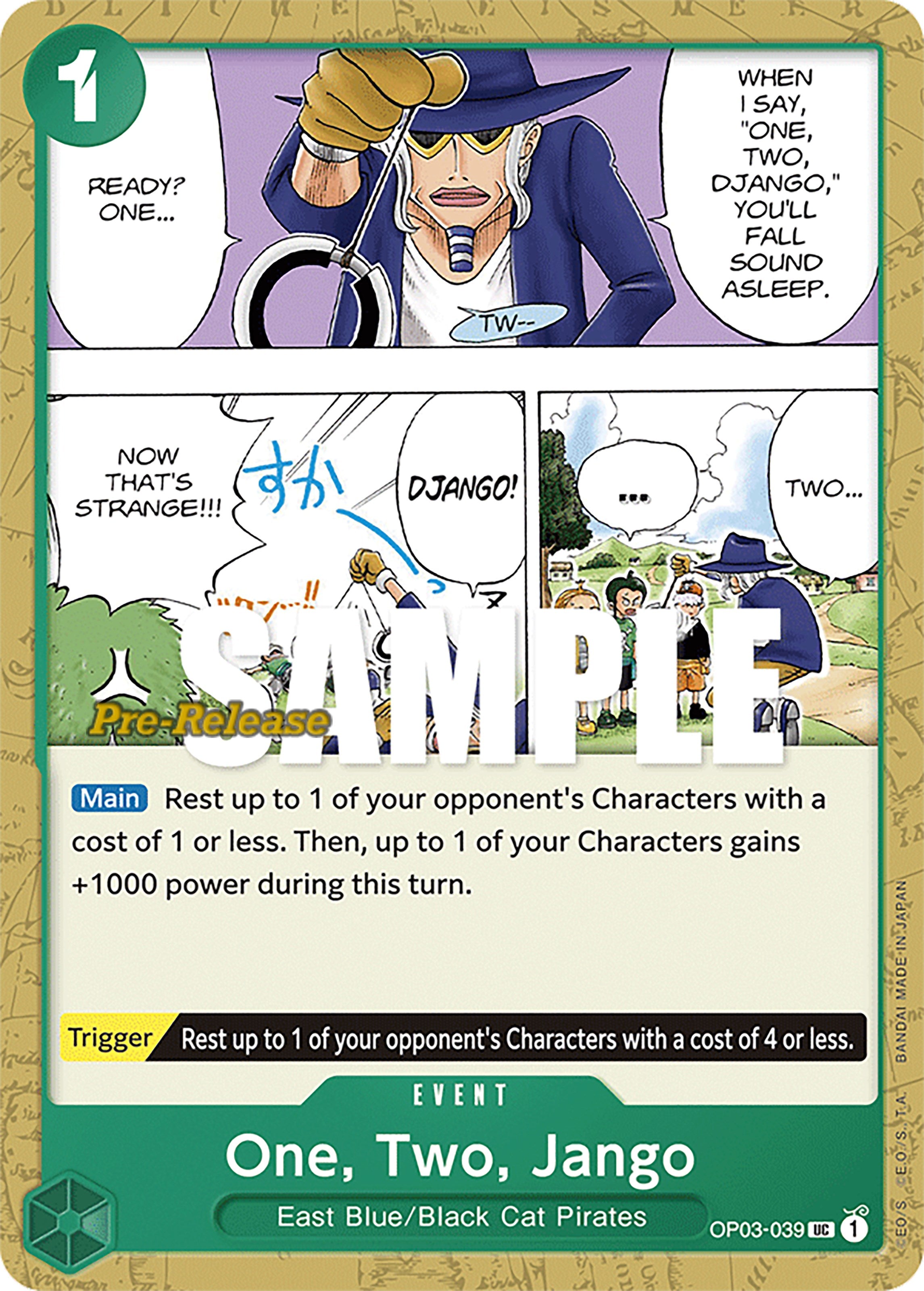 One, Two, Jango [Pillars of Strength Pre-Release Cards] | Galaxy Games LLC