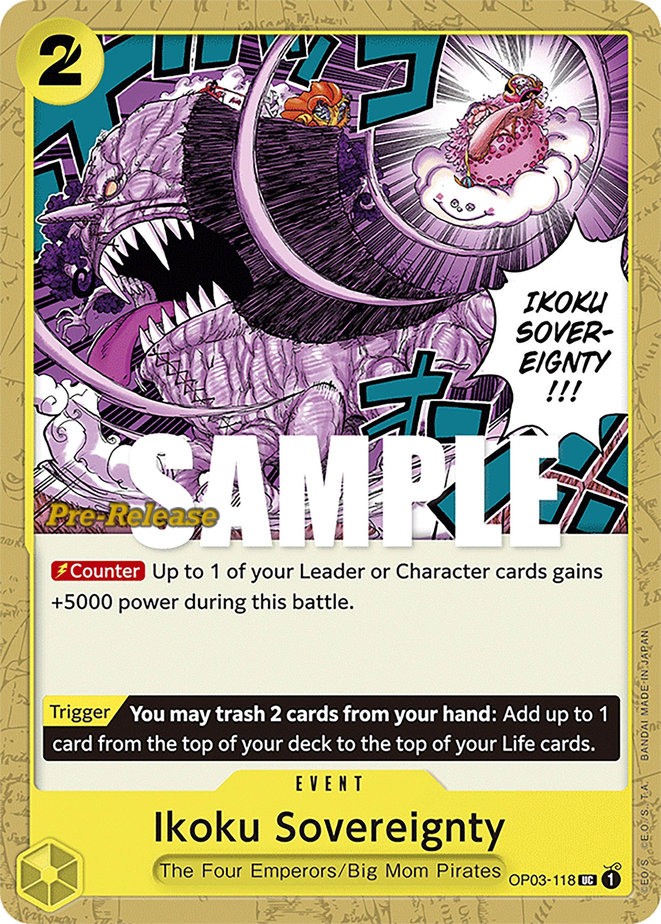 Ikoku Sovereignty [Pillars of Strength Pre-Release Cards] | Galaxy Games LLC
