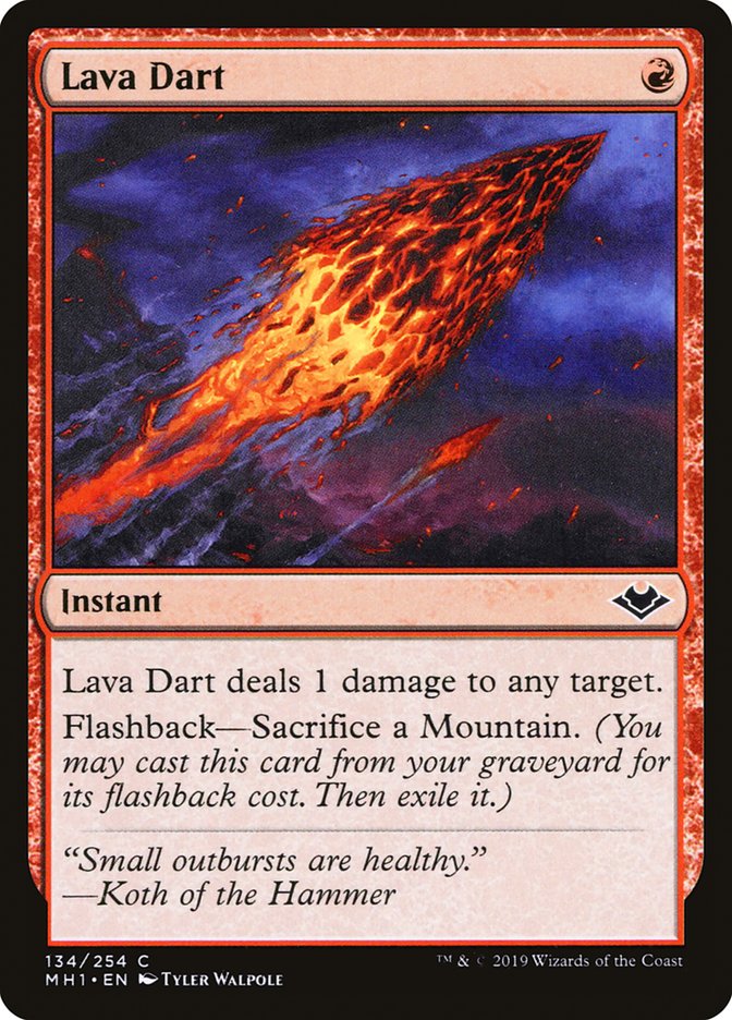 Lava Dart [Modern Horizons] | Galaxy Games LLC