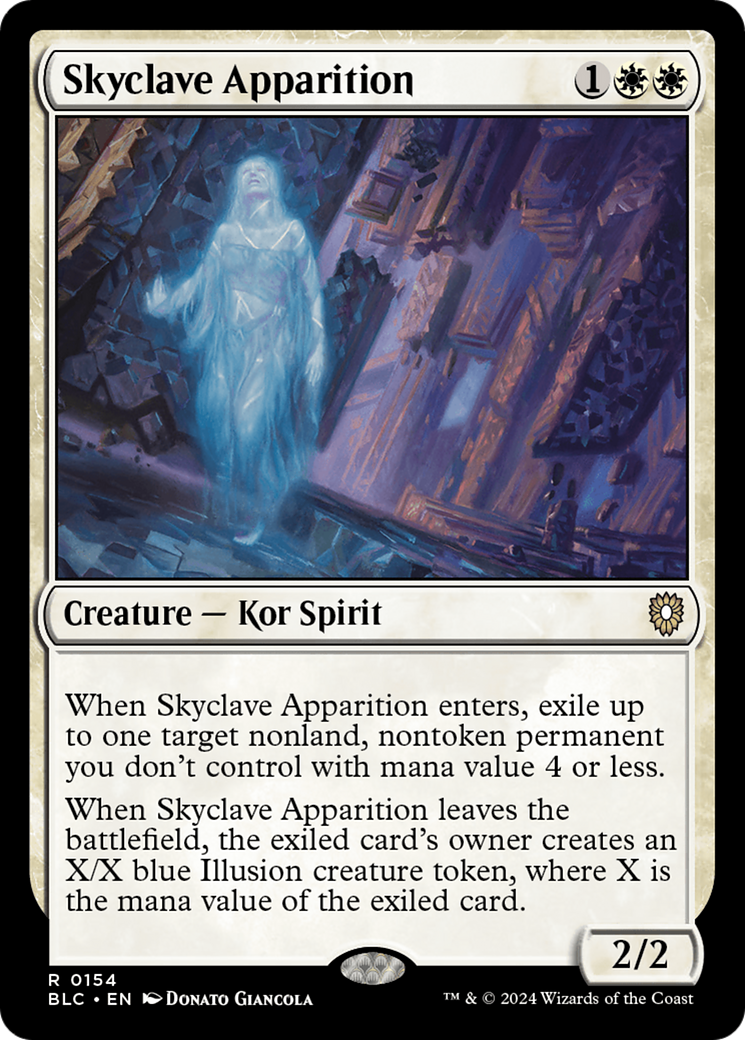 Skyclave Apparition [Bloomburrow Commander] | Galaxy Games LLC