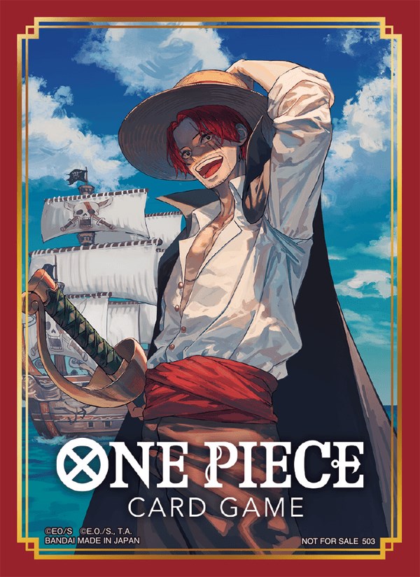 Bandai: 10ct Card Sleeves - Shanks | Galaxy Games LLC