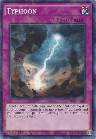 Typhoon [BP03-EN235] Shatterfoil Rare | Galaxy Games LLC