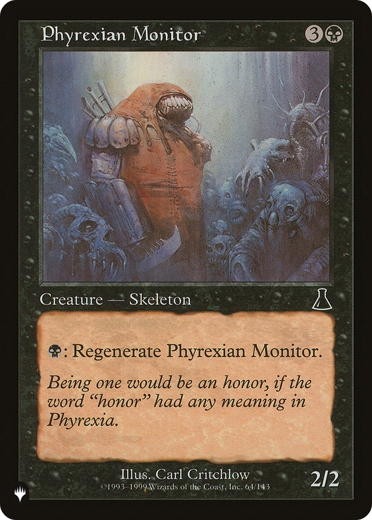 Phyrexian Monitor [The List] | Galaxy Games LLC