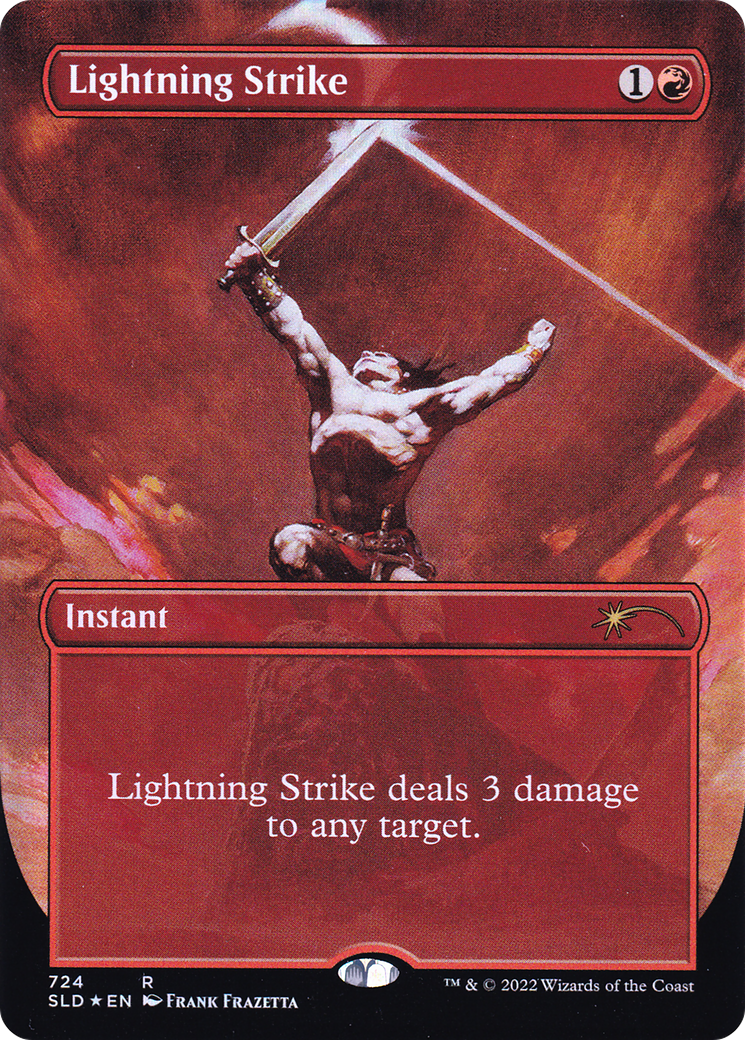 Lightning Strike (Borderless) [Secret Lair Drop Promos] | Galaxy Games LLC