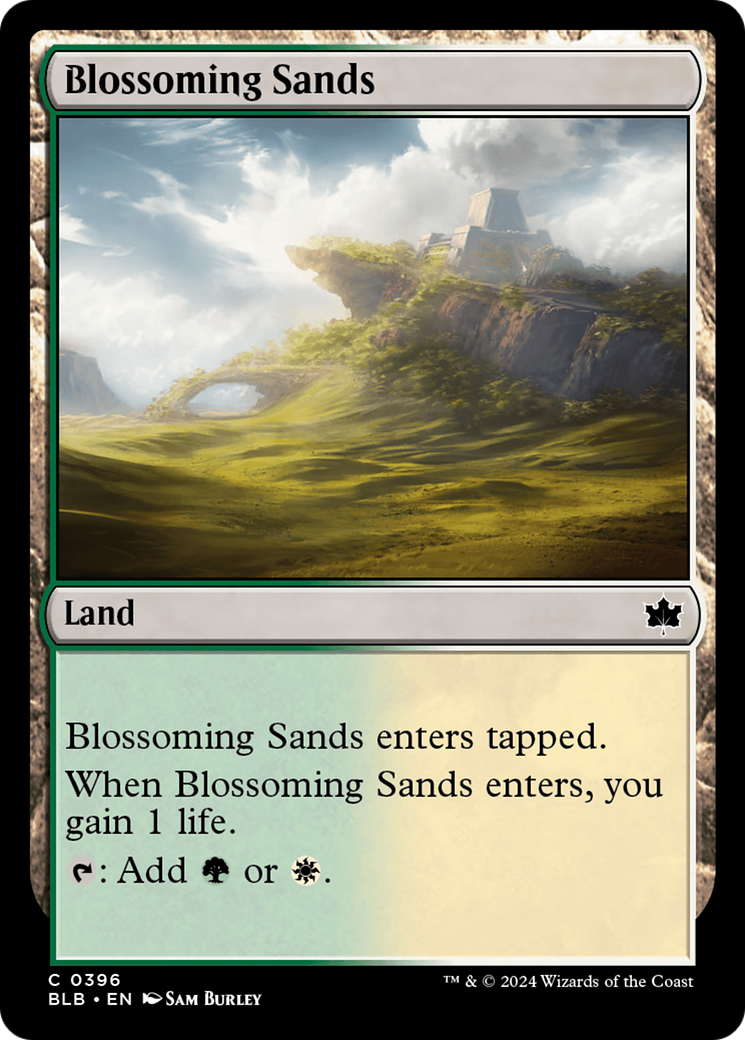 Blossoming Sands [Bloomburrow] | Galaxy Games LLC