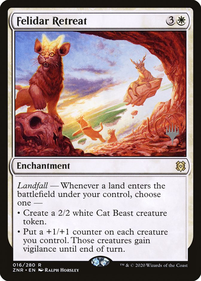 Felidar Retreat (Promo Pack) [Zendikar Rising Promos] | Galaxy Games LLC