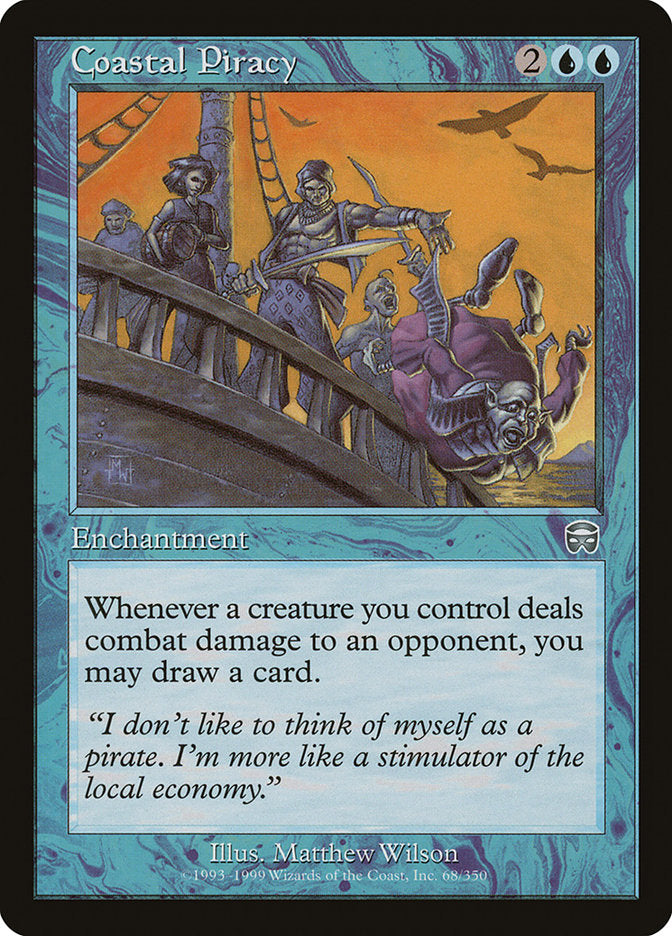 Coastal Piracy [Mercadian Masques] | Galaxy Games LLC