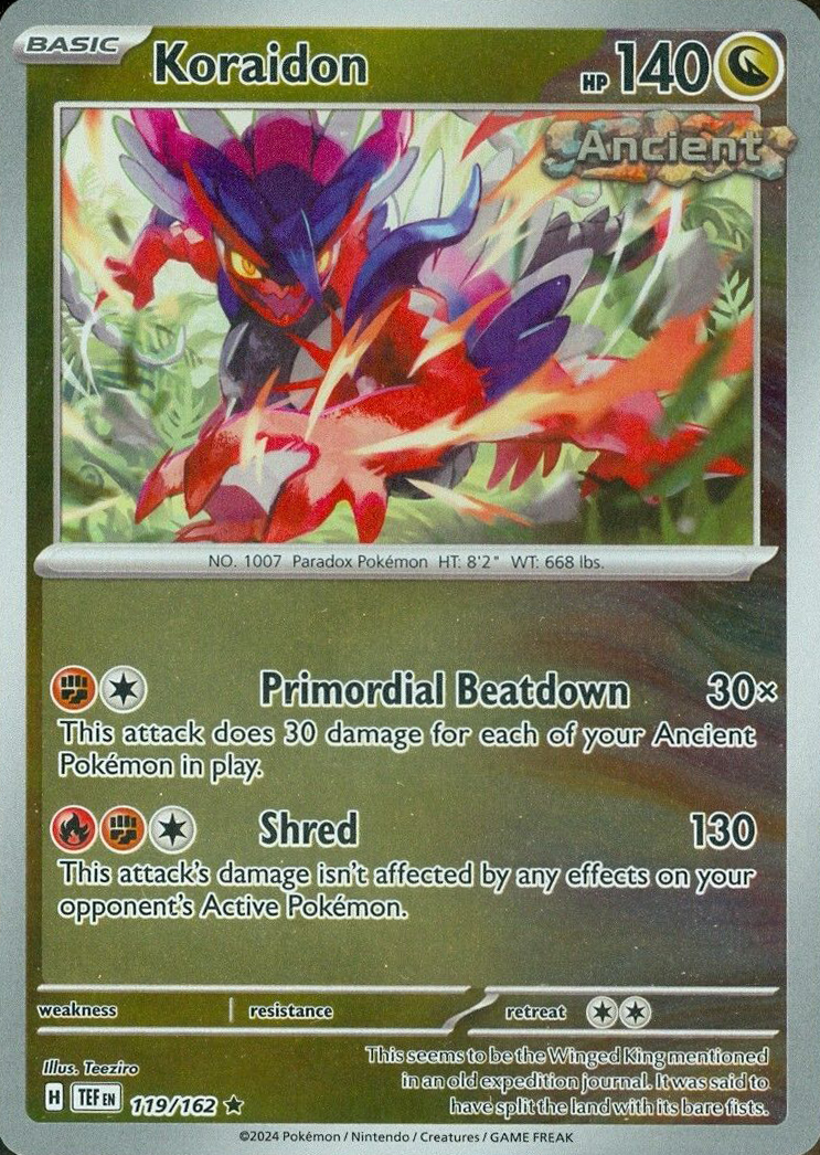 Koraidon (119/162) [Scarlet & Violet: Temporal Forces] | Galaxy Games LLC