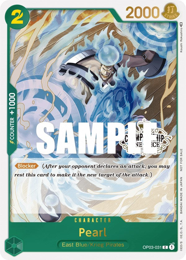 Pearl (Store Championship Participation Pack Vol. 2) [One Piece Promotion Cards] | Galaxy Games LLC