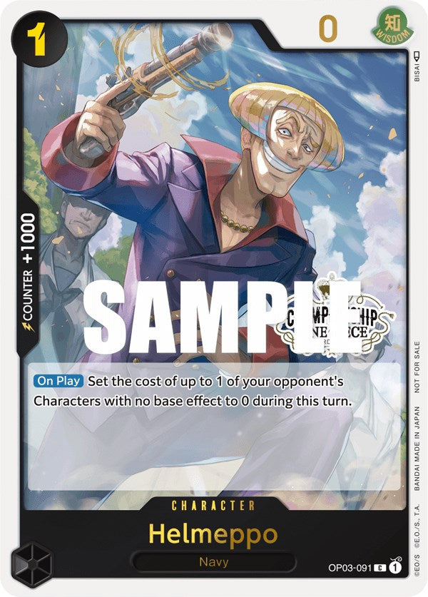 Helmeppo (Store Championship Participation Pack Vol. 2) [One Piece Promotion Cards] | Galaxy Games LLC