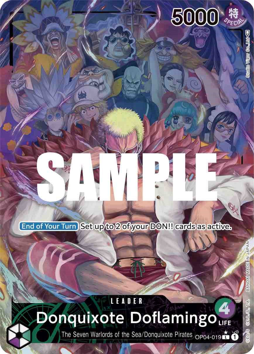 Donquixote Doflamingo (Alternate Art) [Kingdoms of Intrigue] | Galaxy Games LLC