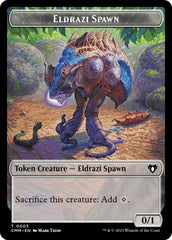 Eldrazi Spawn // Cat (0005) Double-Sided Token [Commander Masters Tokens] | Galaxy Games LLC