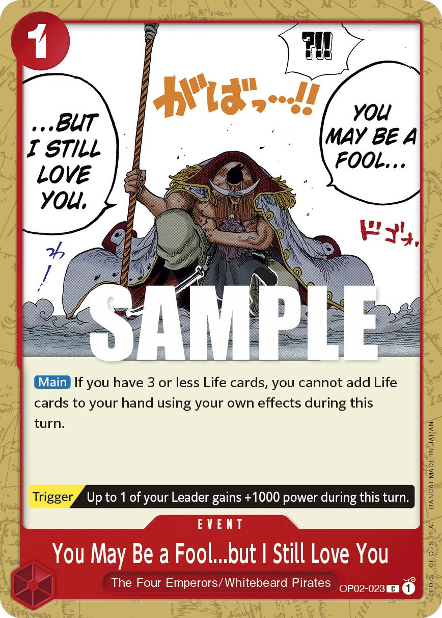 You May Be a Fool...but I Still Love You [Paramount War] | Galaxy Games LLC