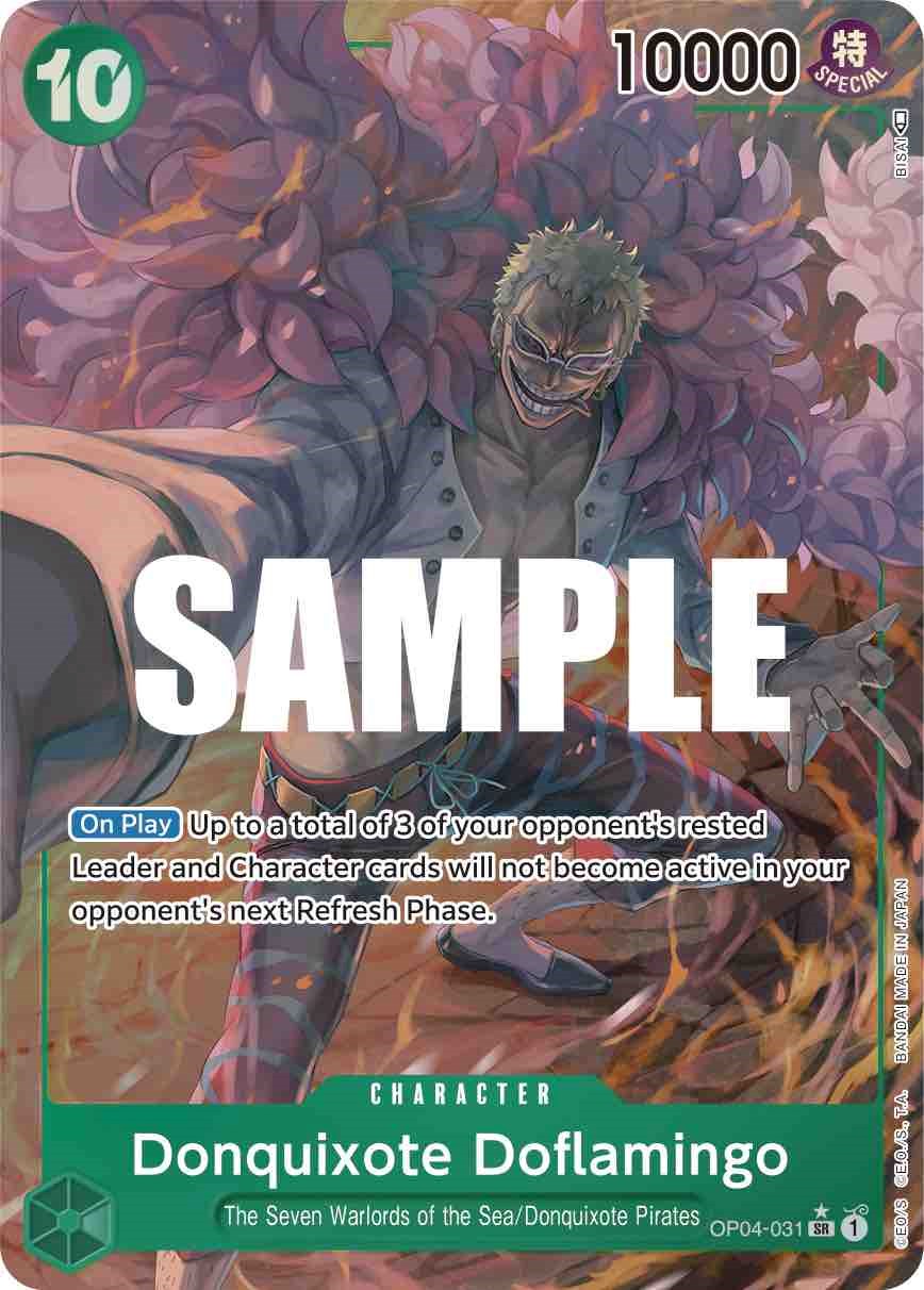 Donquixote Doflamingo (Alternate Art) [Kingdoms of Intrigue] | Galaxy Games LLC