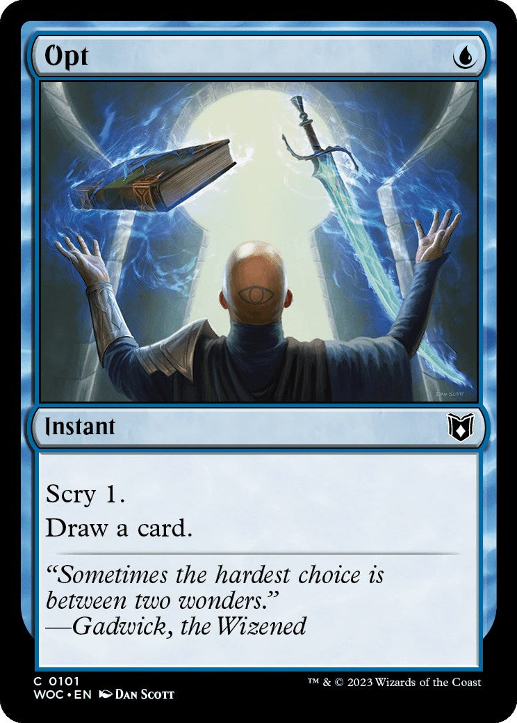 Opt [Wilds of Eldraine Commander] | Galaxy Games LLC