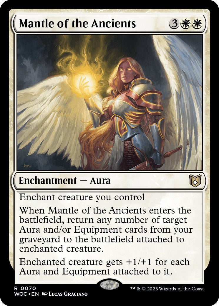 Mantle of the Ancients [Wilds of Eldraine Commander] | Galaxy Games LLC