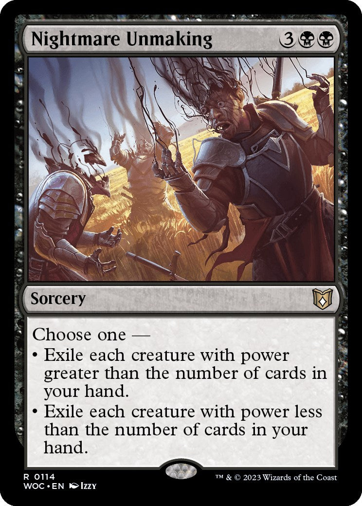 Nightmare Unmaking [Wilds of Eldraine Commander] | Galaxy Games LLC
