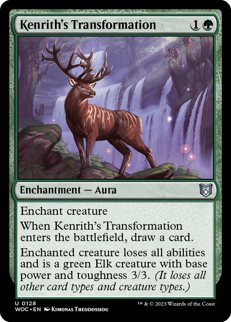 Kenrith's Transformation [Wilds of Eldraine Commander] | Galaxy Games LLC