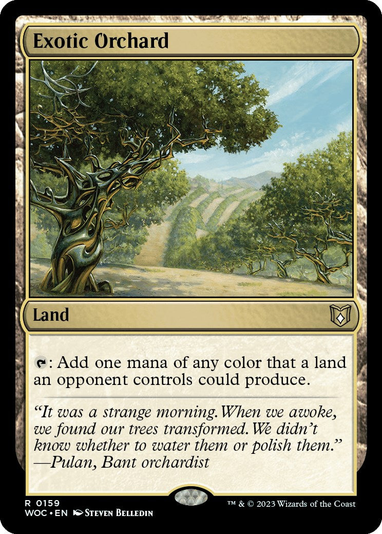 Exotic Orchard [Wilds of Eldraine Commander] | Galaxy Games LLC