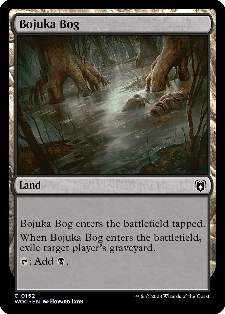 Bojuka Bog [Wilds of Eldraine Commander] | Galaxy Games LLC