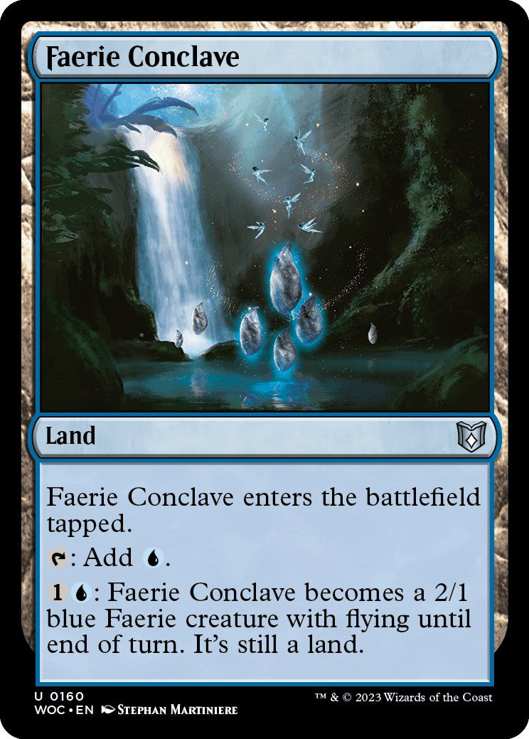 Faerie Conclave [Wilds of Eldraine Commander] | Galaxy Games LLC