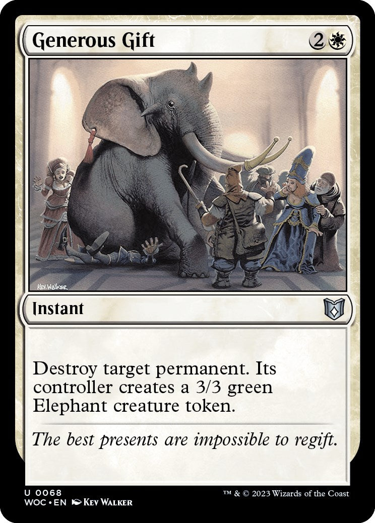 Generous Gift [Wilds of Eldraine Commander] | Galaxy Games LLC