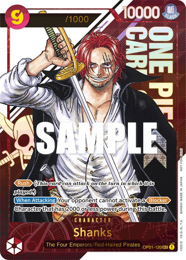 Shanks (Championship 2023) [Serial Number] [One Piece Promotion Cards] | Galaxy Games LLC