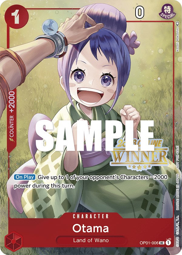 Otama (Online Regional 2023) [Winner] [One Piece Promotion Cards] | Galaxy Games LLC