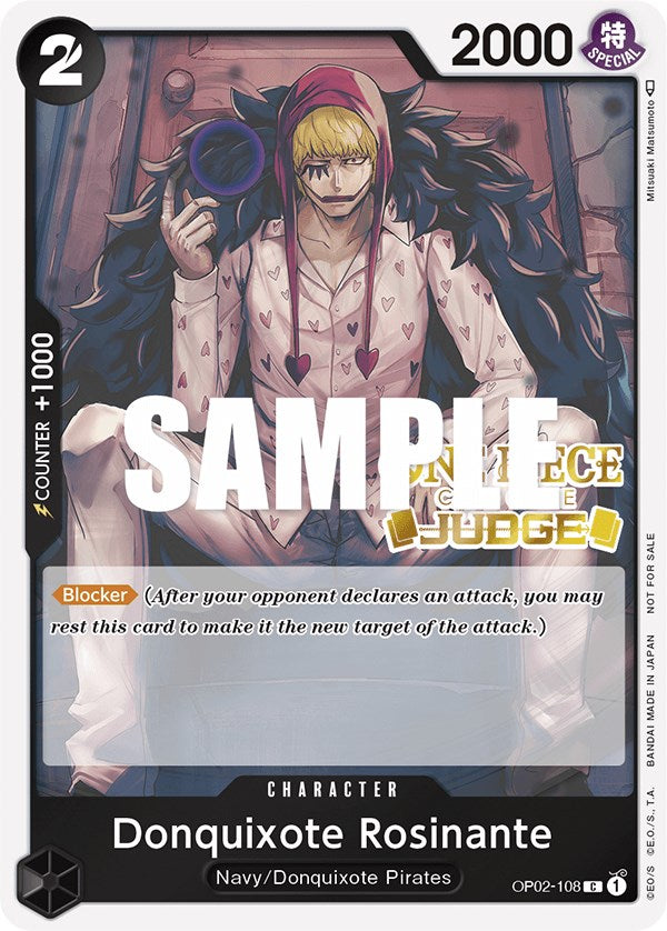 Donquixote Rosinante (Judge Pack Vol. 2) [One Piece Promotion Cards] | Galaxy Games LLC