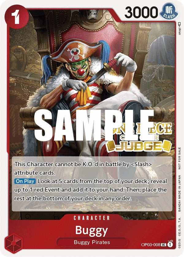 Buggy (Judge Pack Vol. 2) [One Piece Promotion Cards] | Galaxy Games LLC