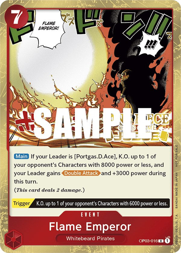 Flame Emperor (Judge Pack Vol. 2) [One Piece Promotion Cards] | Galaxy Games LLC