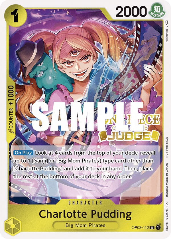 Charlotte Pudding (Judge Pack Vol. 2) [One Piece Promotion Cards] | Galaxy Games LLC