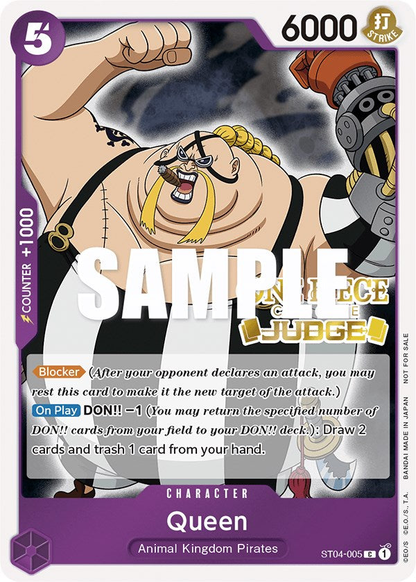 Queen (Judge Pack Vol. 2) [One Piece Promotion Cards] | Galaxy Games LLC