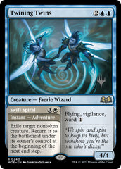 Twining Twins // Swift Spiral (Promo Pack) [Wilds of Eldraine Promos] | Galaxy Games LLC