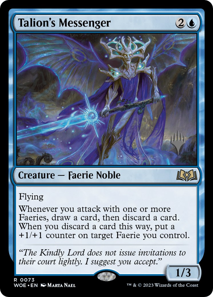 Talion's Messenger (Promo Pack) [Wilds of Eldraine Promos] | Galaxy Games LLC