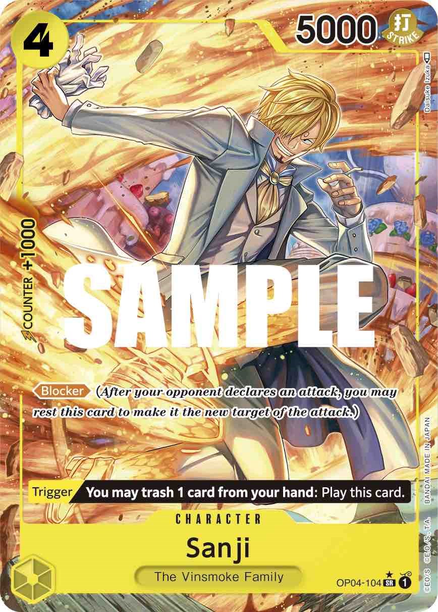 Sanji (Alternate Art) [Kingdoms of Intrigue] | Galaxy Games LLC