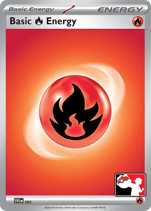 Basic Fire Energy (002) [Prize Pack Series Three] | Galaxy Games LLC