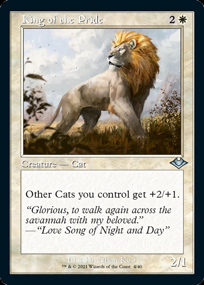 King of the Pride (Retro Foil Etched) [Modern Horizons] | Galaxy Games LLC