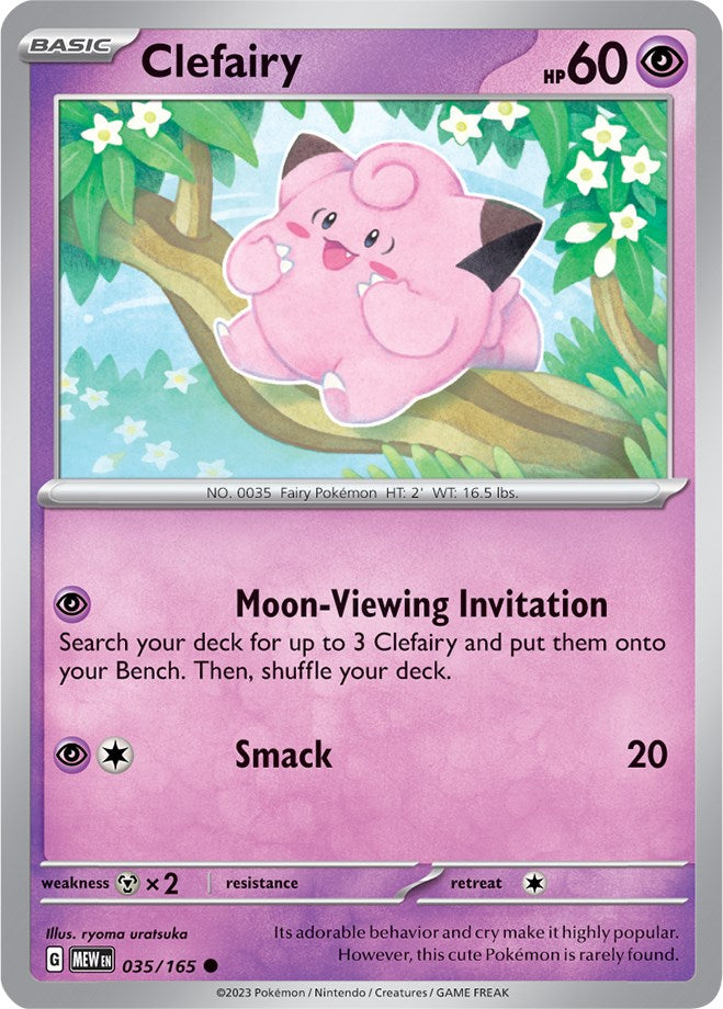 Clefairy (035/165) [Scarlet & Violet: 151] | Galaxy Games LLC