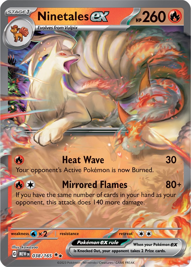 Ninetales ex (038/165) [Scarlet & Violet 151] | Galaxy Games LLC