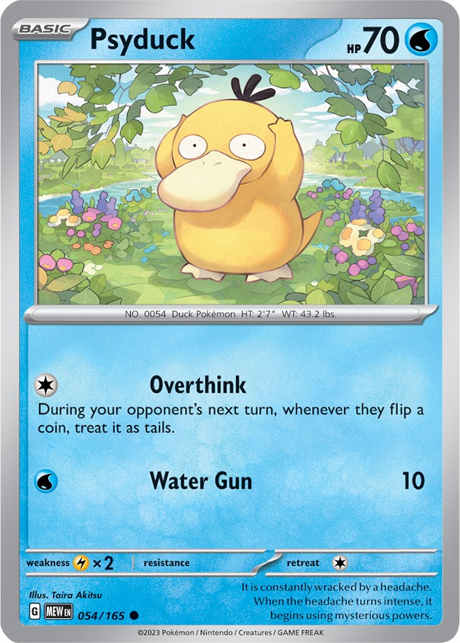 Psyduck (054/165) [Scarlet & Violet 151] | Galaxy Games LLC