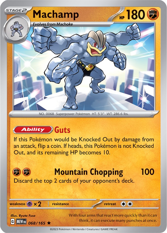 Machamp (068/165) [Scarlet & Violet 151] | Galaxy Games LLC