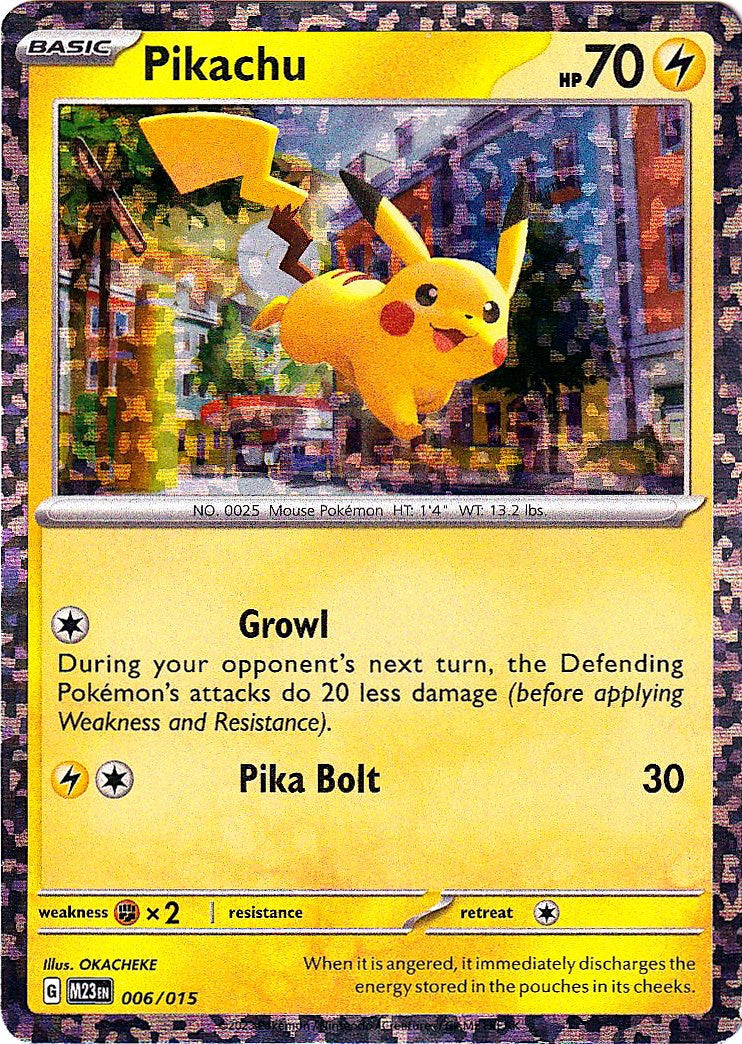 Pikachu (006/015) [McDonald's Promos: 2023 Collection] | Galaxy Games LLC