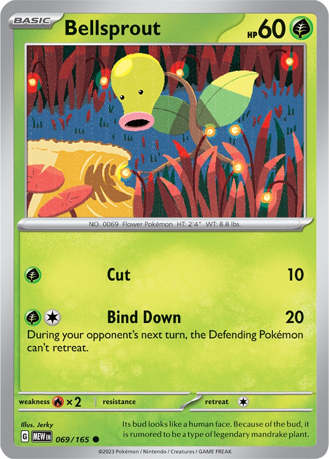 Bellsprout (069/165) [Scarlet & Violet 151] | Galaxy Games LLC