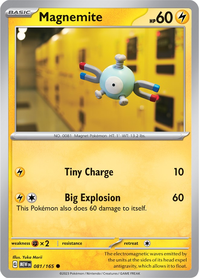 Magnemite (081/165) [Scarlet & Violet: 151] | Galaxy Games LLC