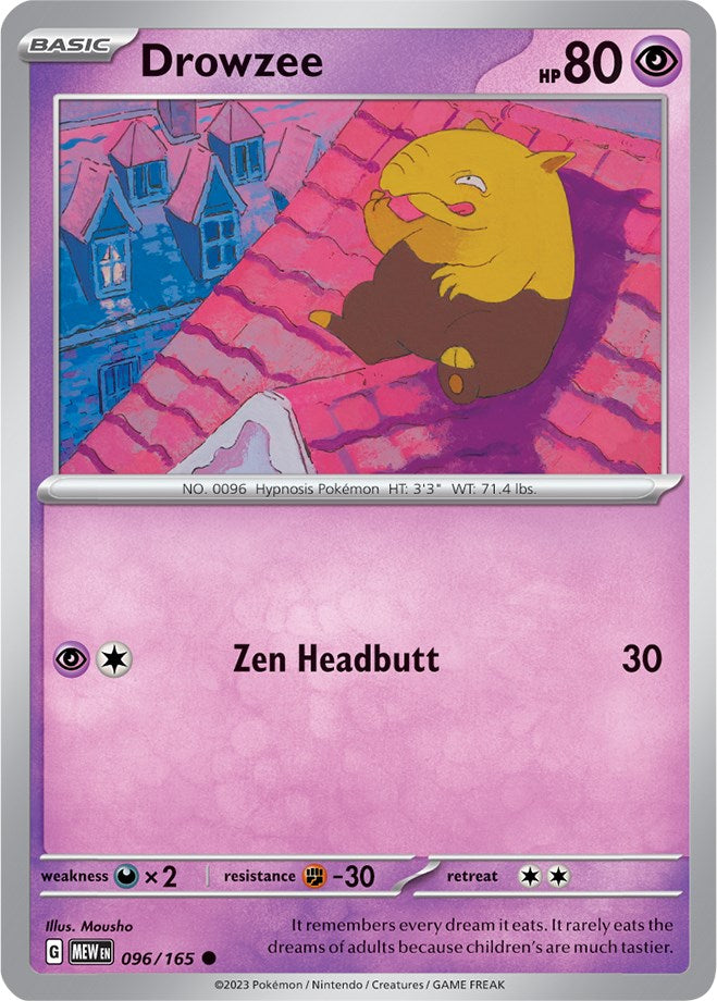 Drowzee (096/165) [Scarlet & Violet 151] | Galaxy Games LLC